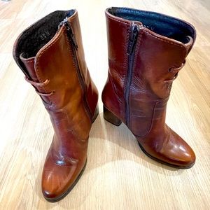 SESTO MEUCCI Soft Leather Ankle Boots 6.5